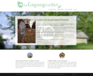 Présentation Écogranges Site web Ariège