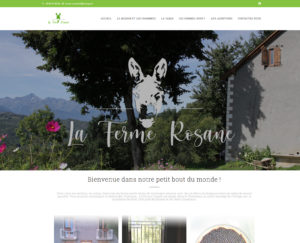 Réalisation Ferm Rosane Site web Ariège