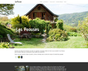 Web design Las Paouses Site web Ariège